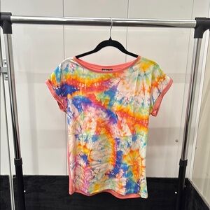 Colorful Tie-Dye Short Sleeve Tee